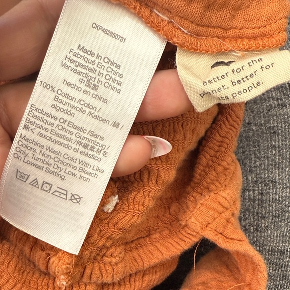 Madewell Sz.8 Lightspun Lucie Flutter-Sleeve Jumpsuit in the color mulled cider - Picture 12 of 12